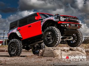 Ford Bronco Custom Wheels - HF6-4 by Vossen - Satin Black